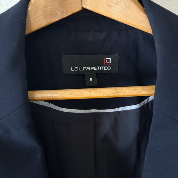 Laura Petites dark navy blazer - Picture 3 of 5